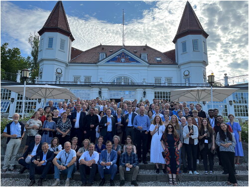 Figure 1. The BiGART 2023 participants in front of the Varna mansion before the network dinner.