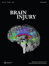 Cover image for Brain Injury, Volume 34, Issue 8, 2020