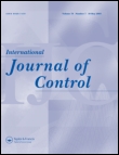 Cover image for International Journal of Control, Volume 87, Issue 10, 2014
