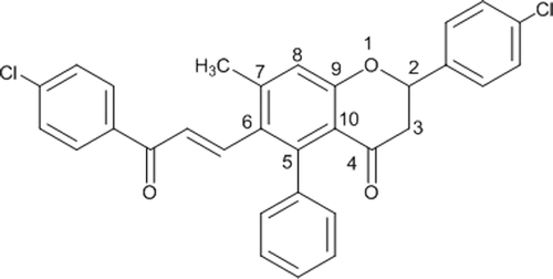 Figure 2.  Structure of the compound no. 25.