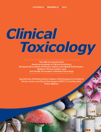 Cover image for Clinical Toxicology, Volume 61, Issue sup1, 2023