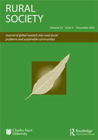 Cover image for Rural Society, Volume 32, Issue 3, 2023