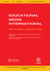 Cover image for Educational Media International, Volume 60, Issue 3-4, 2023