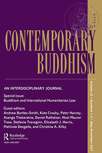 Cover image for Contemporary Buddhism, Volume 22, Issue 1-2, 2021