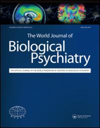 Cover image for The World Journal of Biological Psychiatry, Volume 16, Issue 8, 2015