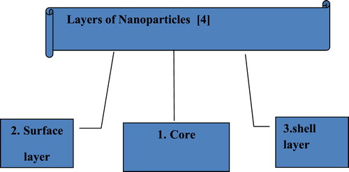 Figure 1. Different layer of nanoparticles ( Citation4).