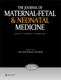 Cover image for The Journal of Maternal-Fetal & Neonatal Medicine, Volume 35, Issue 24, 2022