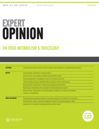 Cover image for Expert Opinion on Drug Metabolism & Toxicology, Volume 12, Issue 6, 2016
