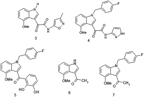 Figure 3. New potential indole tyrosinase inhibitors (ITIs).
