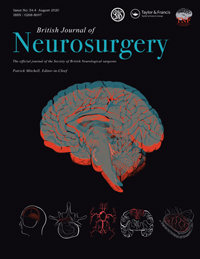 Cover image for British Journal of Neurosurgery, Volume 34, Issue 4, 2020