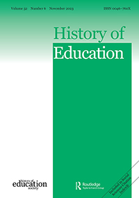 Cover image for History of Education