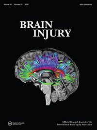Cover image for Brain Injury, Volume 34, Issue 10, 2020