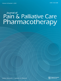 Cover image for Journal of Pain & Palliative Care Pharmacotherapy, Volume 34, Issue 1, 2020
