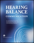 Cover image for Hearing, Balance and Communication, Volume 11, Issue 1, 2013