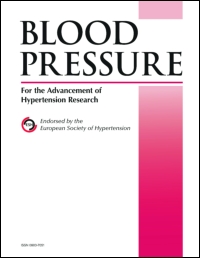 Cover image for Blood Pressure, Volume 24, Issue 3, 2015