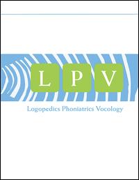 Cover image for Logopedics Phoniatrics Vocology, Volume 42, Issue 1, 2017