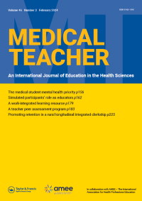 Cover image for Medical Teacher, Volume 46, Issue 2, 2024