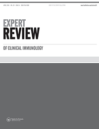 Cover image for Expert Review of Clinical Immunology, Volume 20, Issue 4, 2024