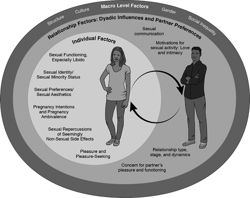 Figure 1. Conceptual model of the sexual acceptability of contraception.