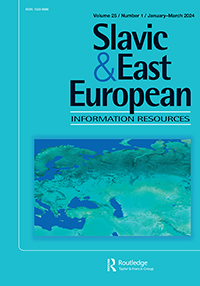 Cover image for Slavic & East European Information Resources, Volume 25, Issue 1, 2024