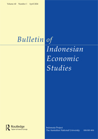 Cover image for Bulletin of Indonesian Economic Studies, Volume 60, Issue 1, 2024