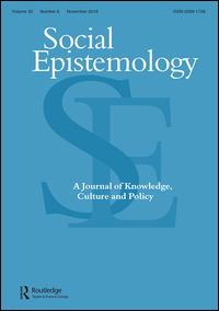 Cover image for Social Epistemology, Volume 31, Issue 3, 2017
