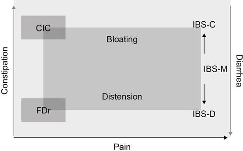 Figure 1 Disorders of gut–brain interaction exist on a continuum.