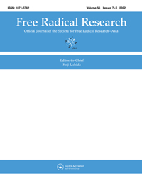 Cover image for Free Radical Research, Volume 56, Issue 7-8, 2022