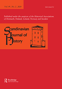 Cover image for Scandinavian Journal of History, Volume 49, Issue 2, 2024