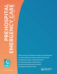 Cover image for Prehospital Emergency Care, Volume 28, Issue 3, 2024
