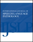 Cover image for International Journal of Speech-Language Pathology, Volume 10, Issue 1-2, 2008