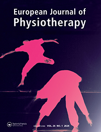Cover image for European Journal of Physiotherapy, Volume 26, Issue 1, 2024