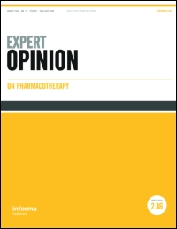 Cover image for Expert Opinion on Pharmacotherapy, Volume 5, Issue 8, 2004