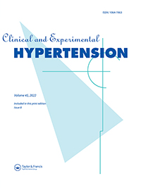 Cover image for Clinical and Experimental Hypertension, Volume 44, Issue 8, 2022