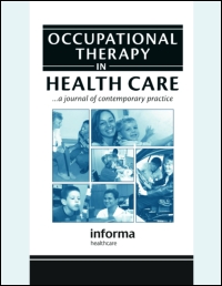 Cover image for Occupational Therapy In Health Care, Volume 6, Issue 4, 1990