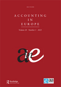 Cover image for Accounting in Europe, Volume 20, Issue 1, 2023