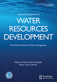Cover image for International Journal of Water Resources Development, Volume 40, Issue 2, 2024