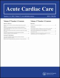 Cover image for Acute Cardiac Care, Volume 13, Issue 3, 2011
