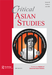 Cover image for Critical Asian Studies, Volume 56, Issue 2, 2024