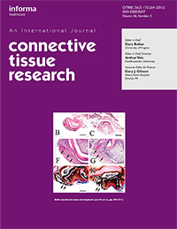 Cover image for Connective Tissue Research, Volume 56, Issue 3, 2015