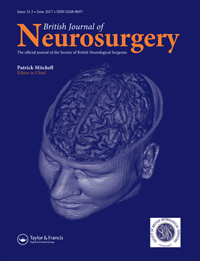 Cover image for British Journal of Neurosurgery, Volume 31, Issue 3, 2017