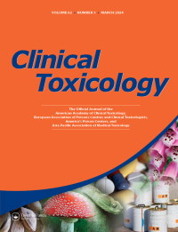 Cover image for Clinical Toxicology, Volume 24, Issue 5, 1986