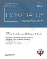 Cover image for International Review of Psychiatry, Volume 20, Issue 6, 2008
