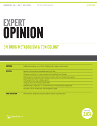 Cover image for Expert Opinion on Drug Metabolism & Toxicology, Volume 11, Issue 11, 2015
