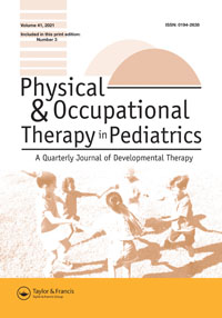 Cover image for Physical & Occupational Therapy In Pediatrics, Volume 41, Issue 3, 2021