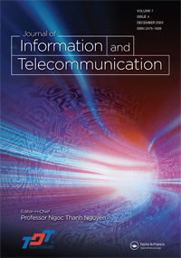 Cover image for Journal of Information and Telecommunication, Volume 7, Issue 4, 2023