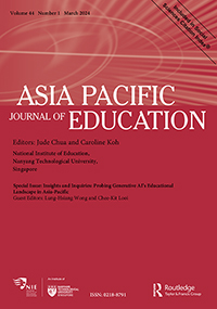 Cover image for Asia Pacific Journal of Education, Volume 44, Issue 1, 2024