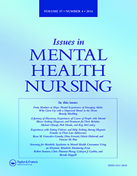 Cover image for Issues in Mental Health Nursing, Volume 37, Issue 4, 2016