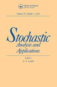 Cover image for Stochastic Analysis and Applications, Volume 28, Issue 6, 2010