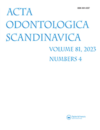 Cover image for Acta Odontologica Scandinavica, Volume 81, Issue 4, 2023